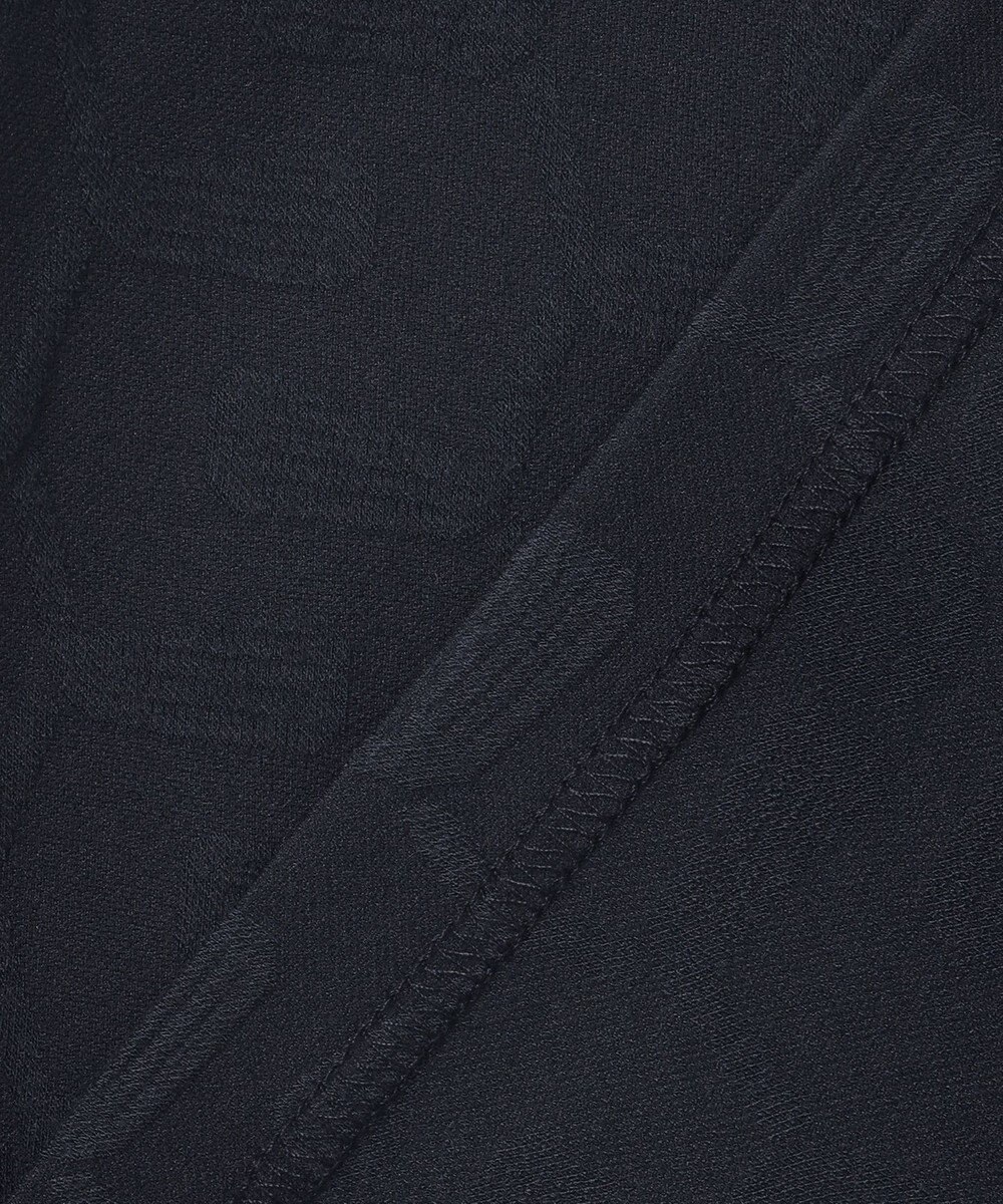 23区GOLF 【WOMEN】クラブジャガード柄 モックネックシャツ 