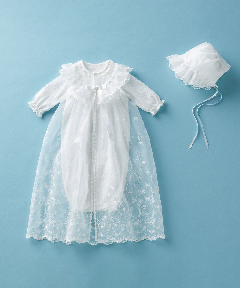 MIKI HOUSE HOT BISCUITS 【ミキハウス】【50-60cm】セレモニードレスセット【通年向け】【箱入】 