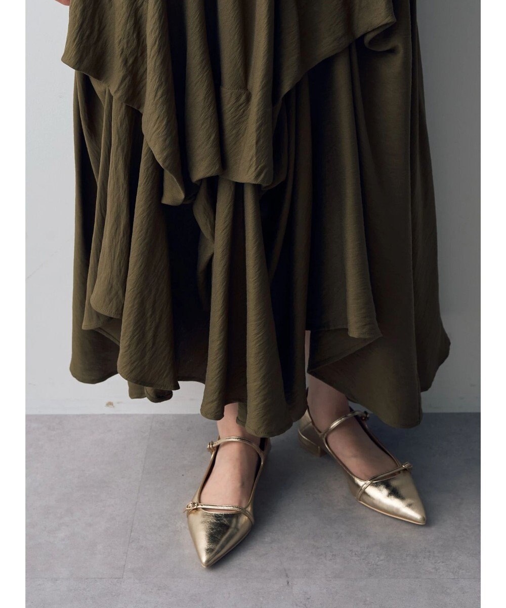 YECCA VECCA アシメデザインスカート 