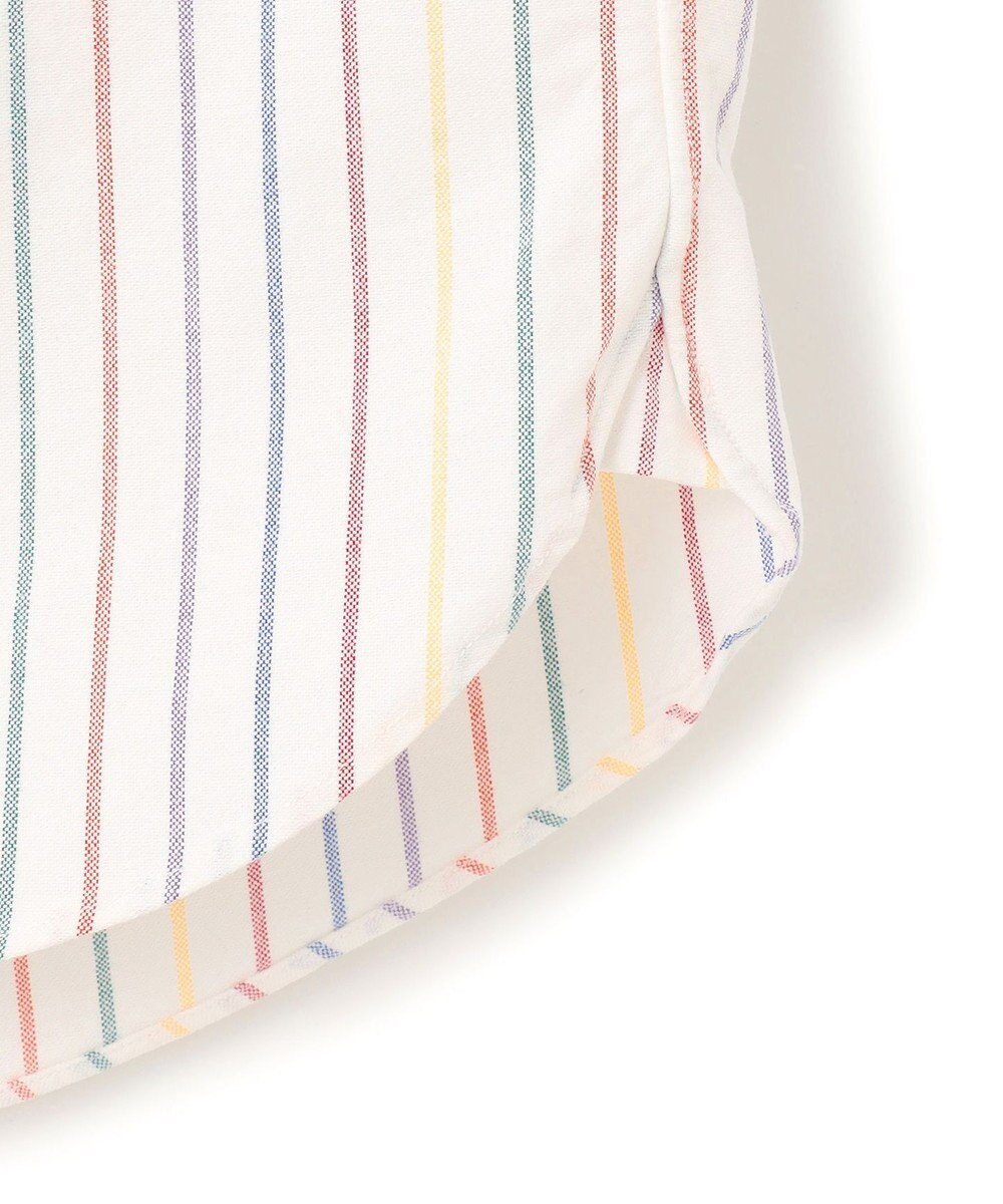 J.PRESS MEN コットンオックス マルチストライプ シャツ / ボタンダウン 