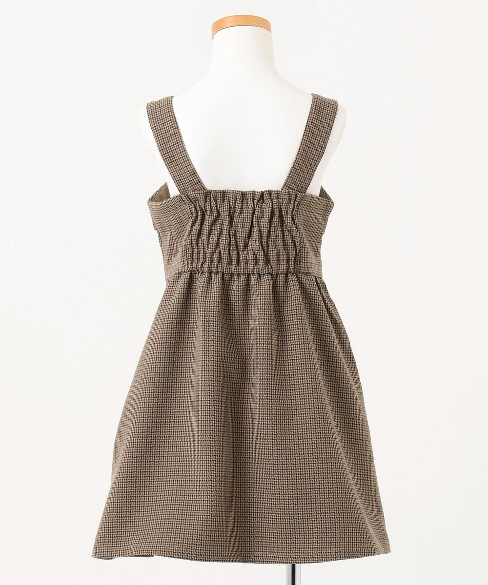 110 130cm ママとお揃い ウーリッシュフラノ デニム ジャンパースカート Any Fam Kidsファッション通販 公式通販 オンワード クローゼット