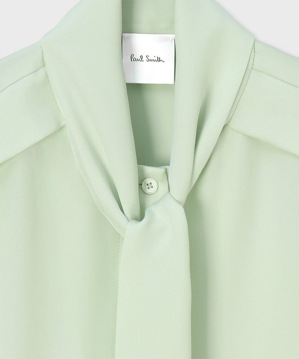 Paul Smith サテンボウタイ ブラウス 
