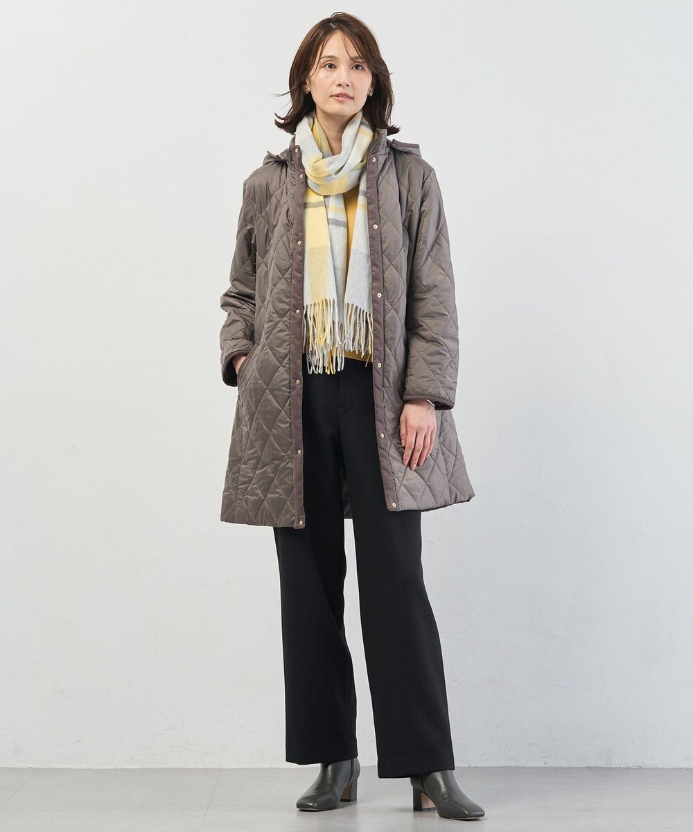 J.PRESS LADIES S 【WEB限定カラーあり】ツムギートflannel ストレート パンツ 