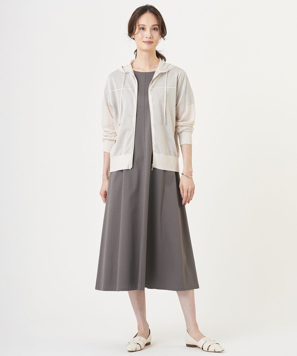 J.PRESS LADIES S コットンスムース ワンピース 