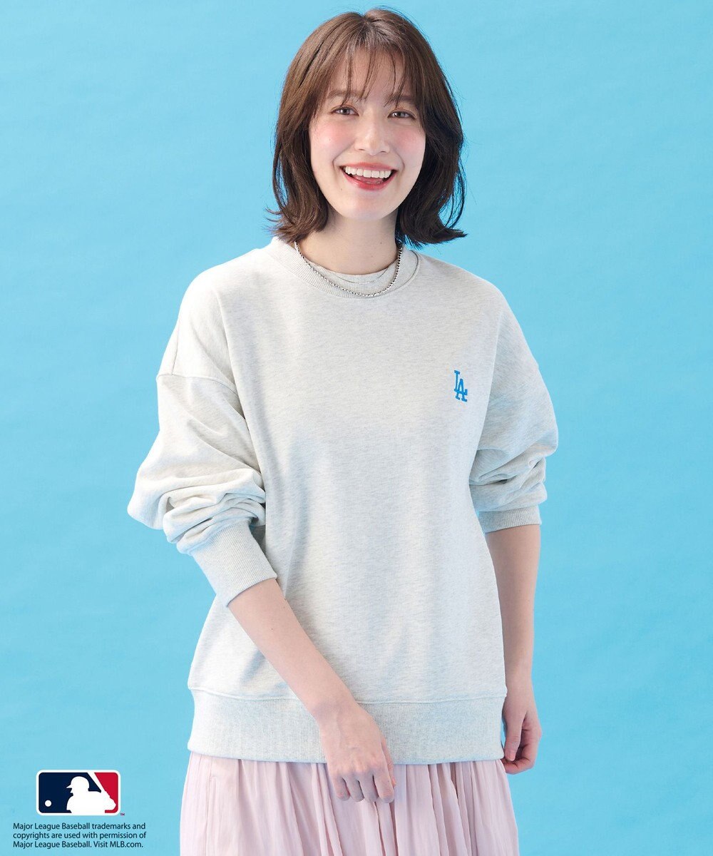 ANY 【洗濯機可/UVケア】MLB/メジャーリーグベースボール クルーネックスウェット 