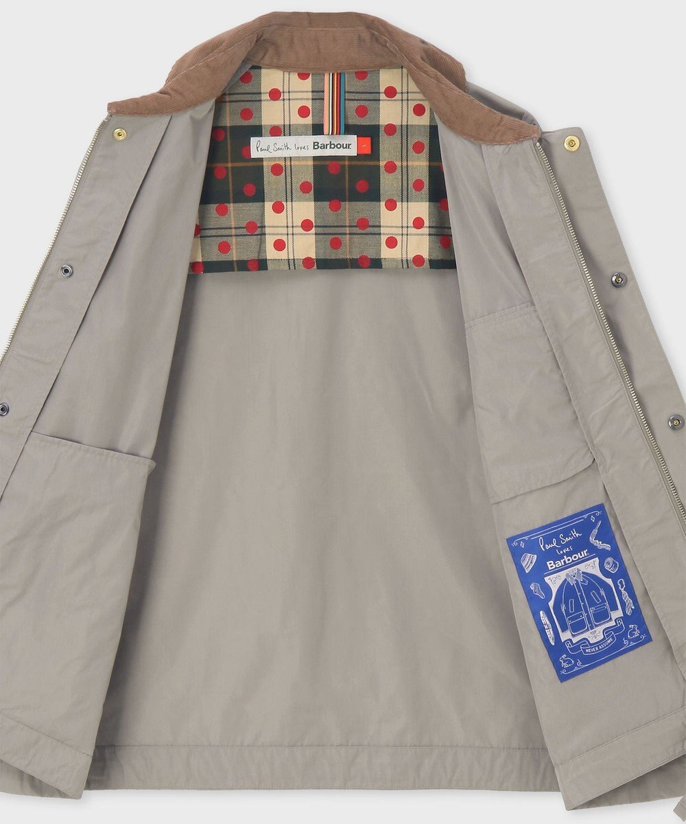 Paul Smith Paul Smith Loves Barbour Transport ポリエステルジャケット 