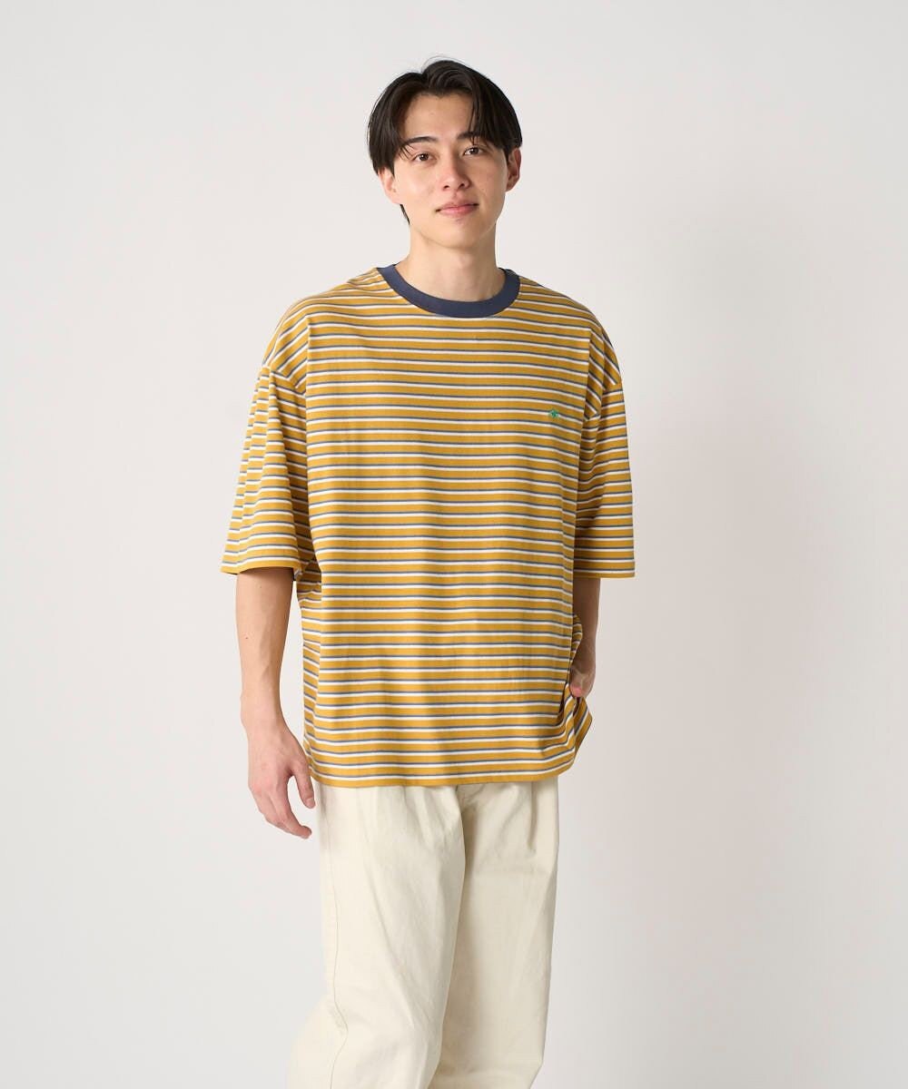 OP／FILA 【Kappa】ウェルネスクラブボーダーTシャツ 