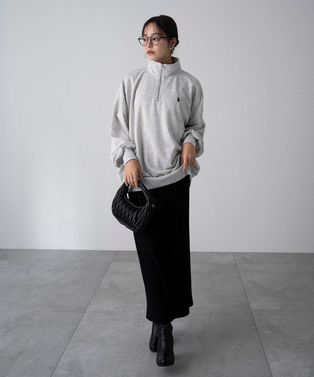 WEGO 【WEB限定/25年秋冬新作/ユニセックス着用ITEM】別注USPOLOハーフZIPPO 