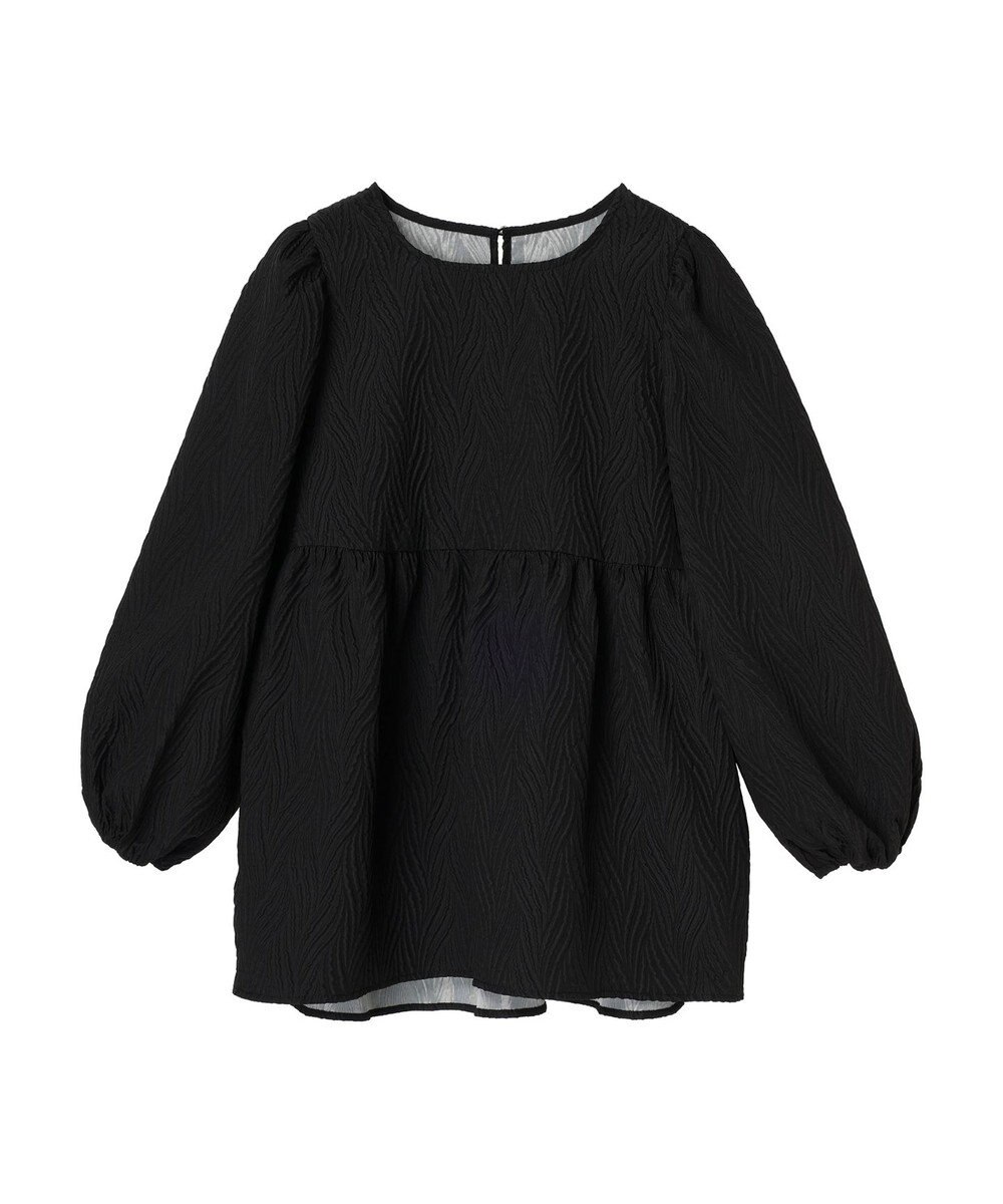 Green Parks ・ＥＬＥＮＣＡＲＥ　ＤＵＥ　フクレジャカードブラウス 