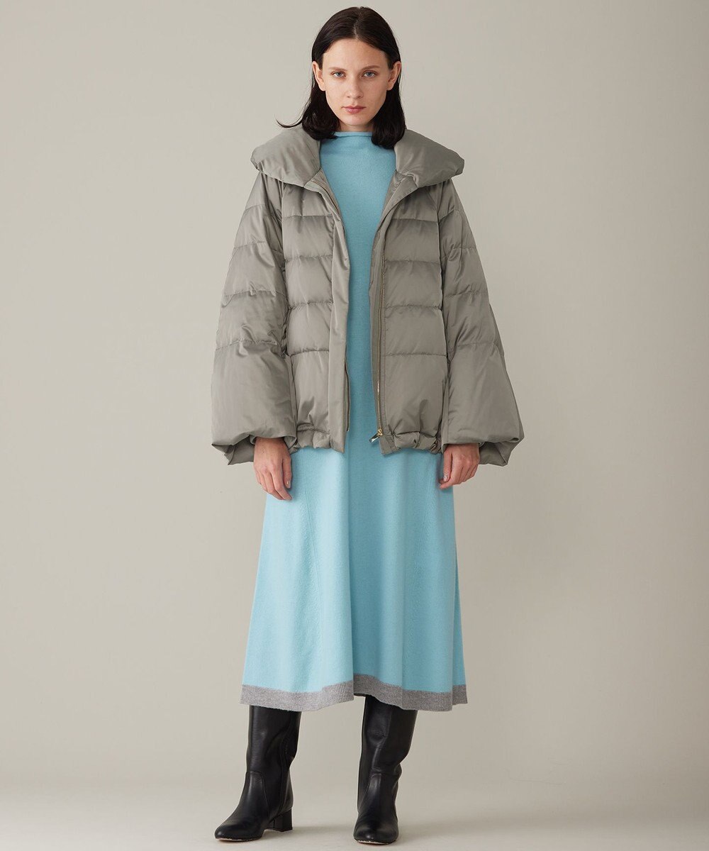 自由区 S 【撥水加工・洗える】ブライトダウンテントライン ダウンコート 