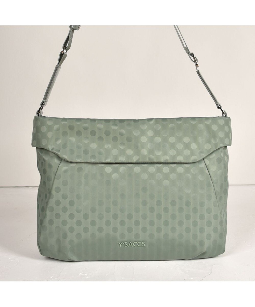 Y'SACCS PolkaDots口折れショルダー　Mサイズ 