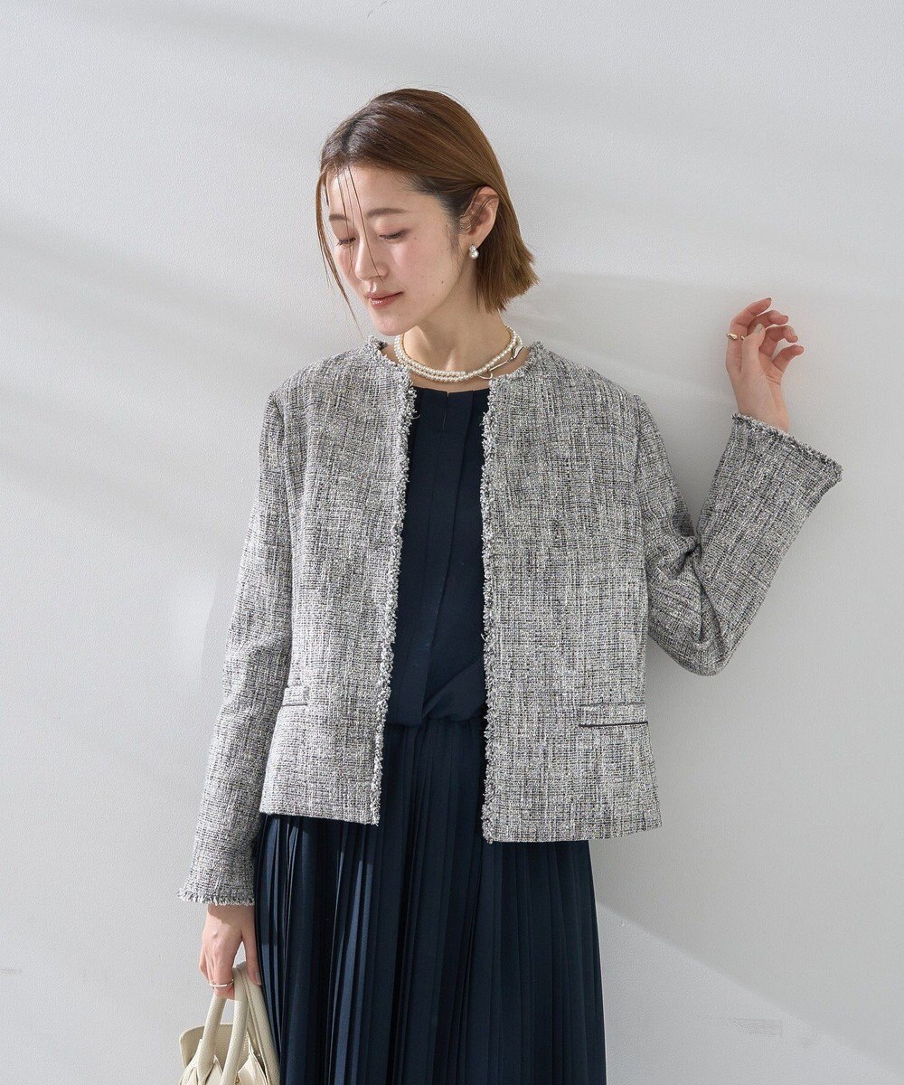 YECCA VECCA ツイードジャケット(1) 
