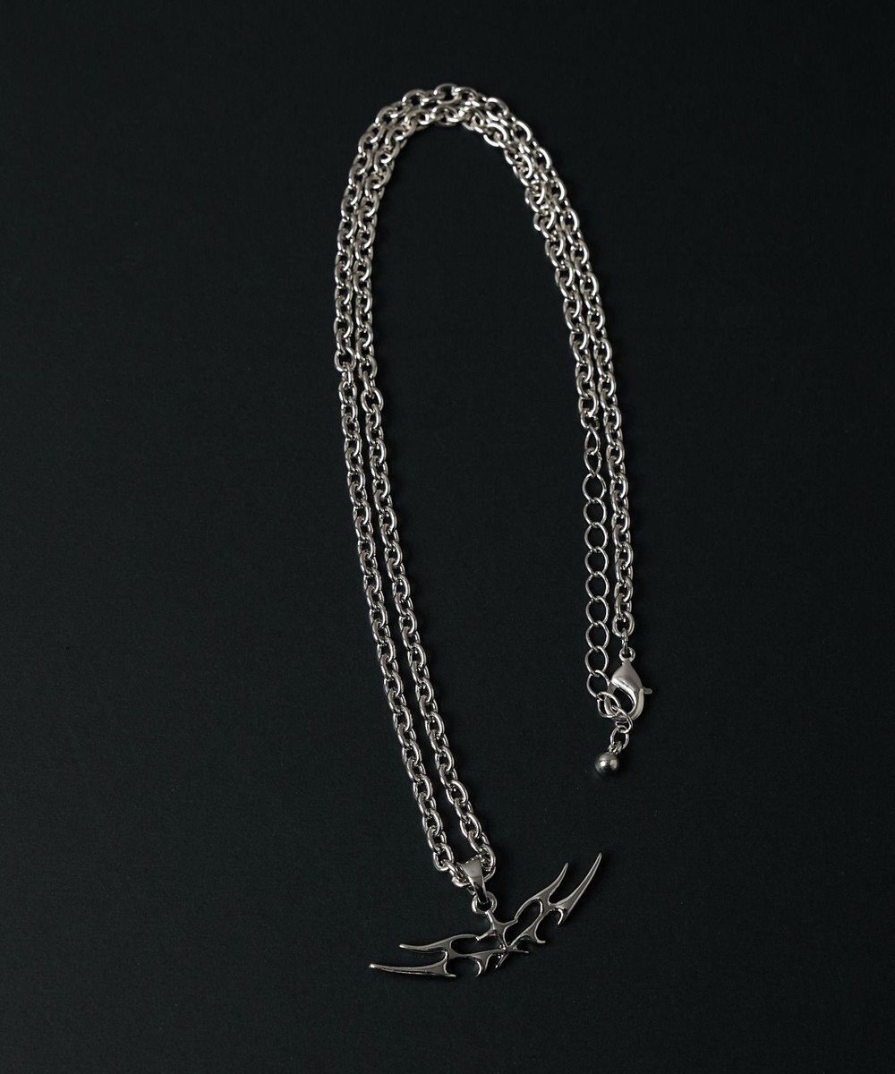 WEGO Mトライバルロゴネックレス 