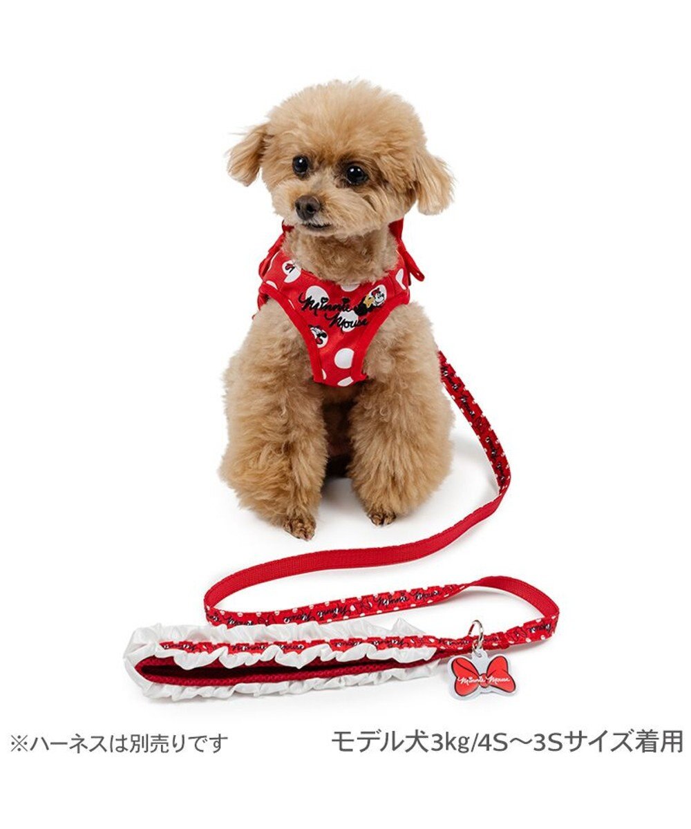 PET PARADISE ディズニー ミニーマウス 新ドット柄リード ＳＳ～Ｓ 