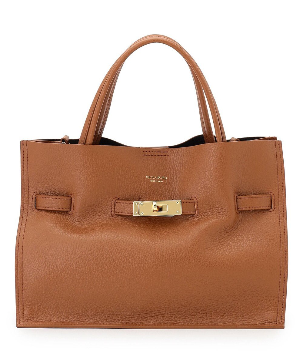 23区 【先行予約】VIOLAd'ORO イタリアンWフェイスレザー トートバッグ 
