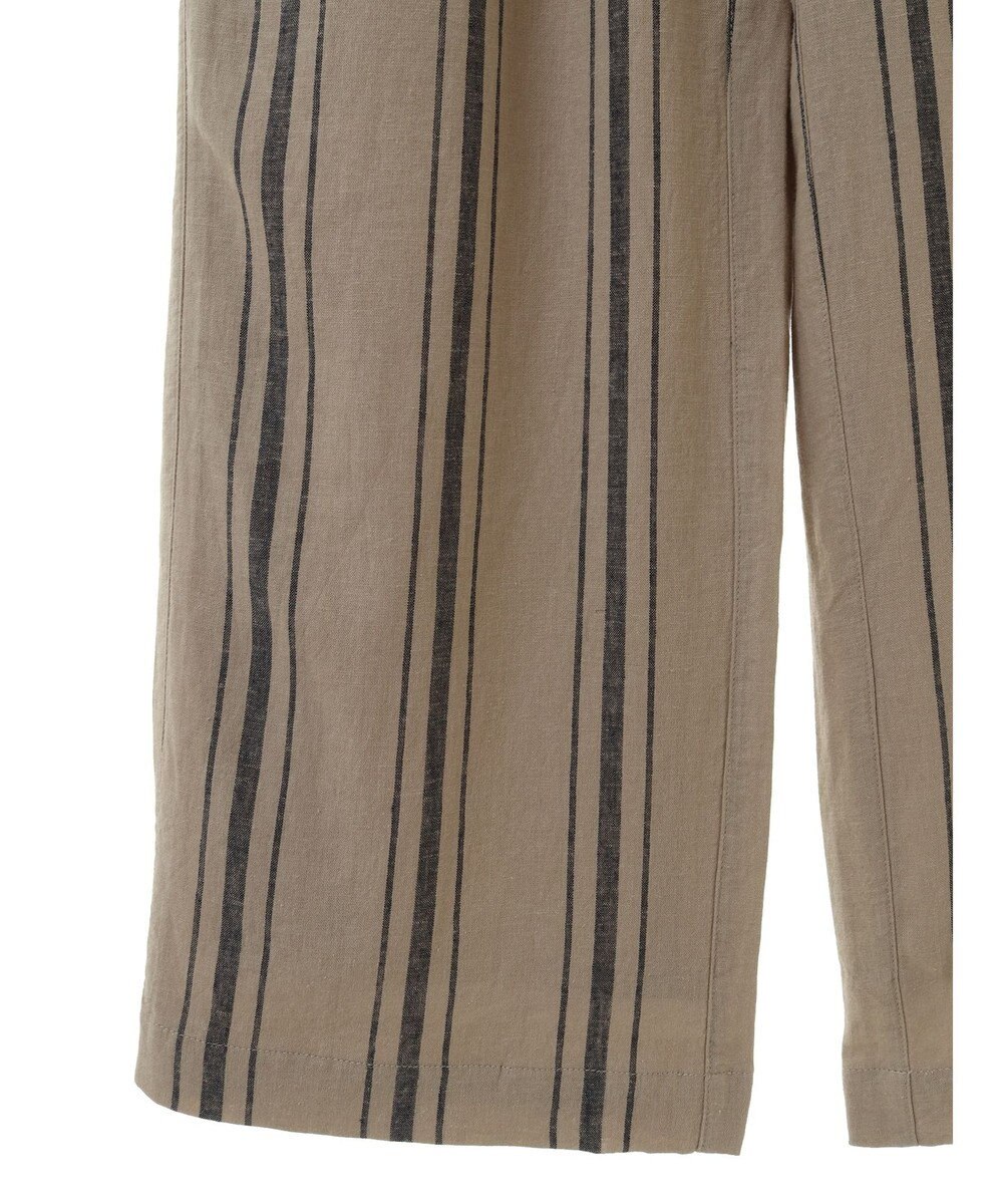 CRAFT STANDARD BOUTIQUE リネンレーヨンストライプイージーパンツ 