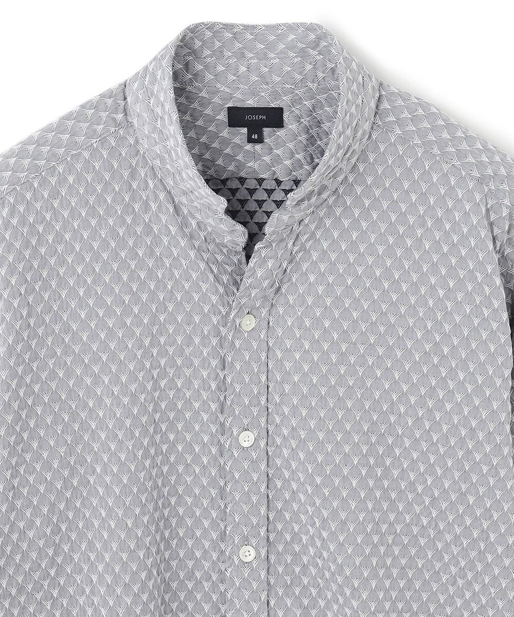 JOSEPH HOMME トライジャガードストレッチ　ウィングカラーシャツ 