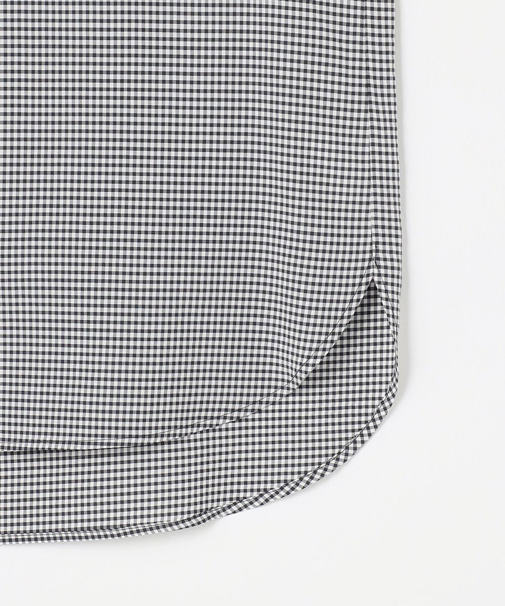 J.PRESS LADIES L 【一枚で着映え】アセVisギンガム ギンガム ブラウス 