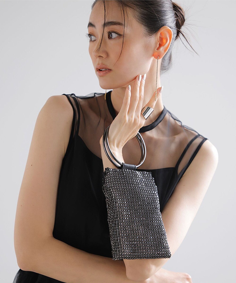 自由区 【SHIHOさん着用】クリスタルミニ バッグ 