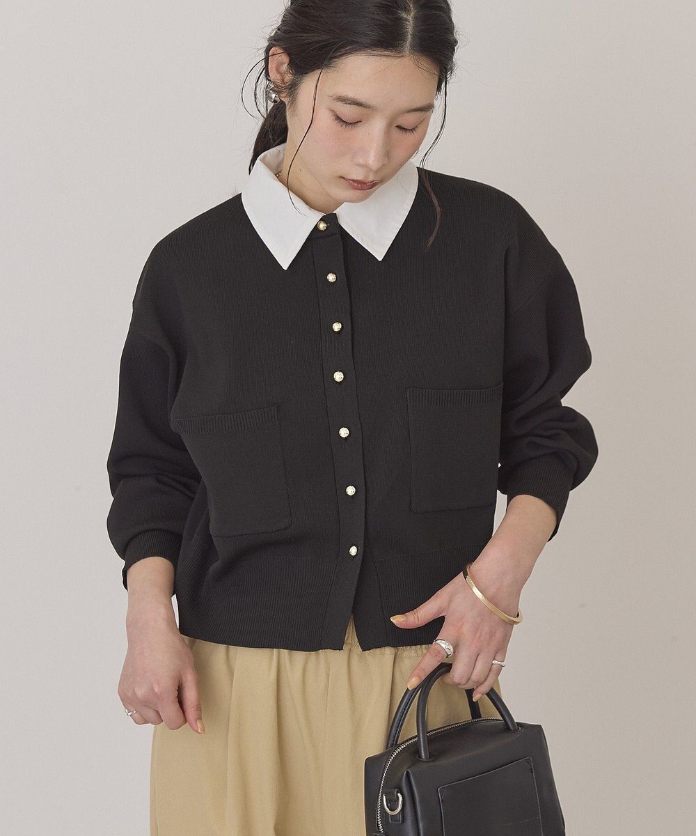 AMERICAN HOLIC 【2WAY】金ボタンカーディガン 