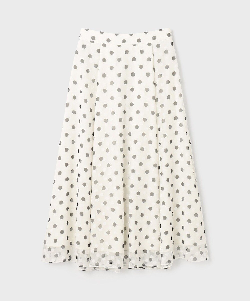 GRACE CONTINENTAL ドットオパールスカート 