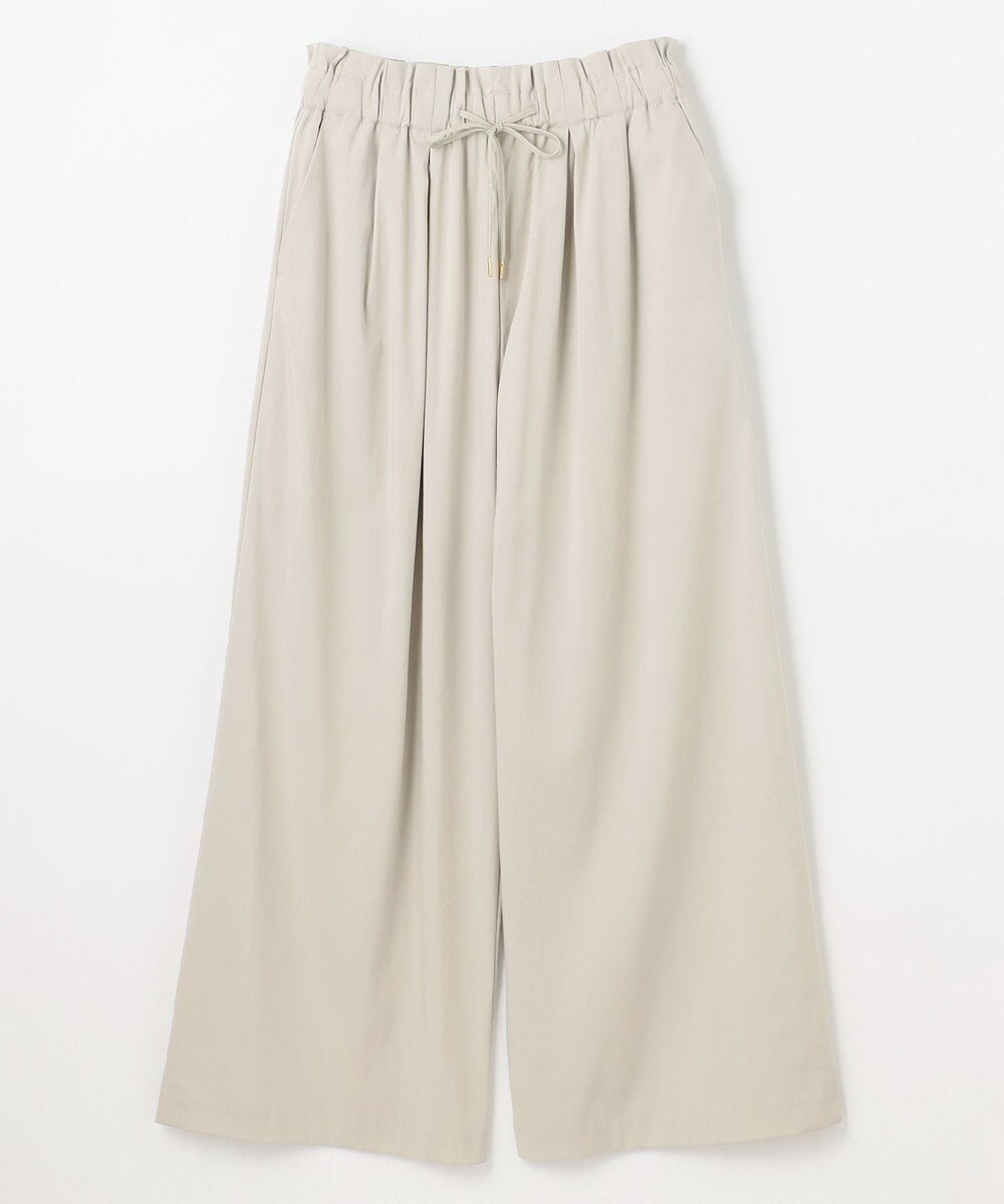 ANY L 【新色追加/ウエストゴム】清涼リラックスハイウエストパンツ 