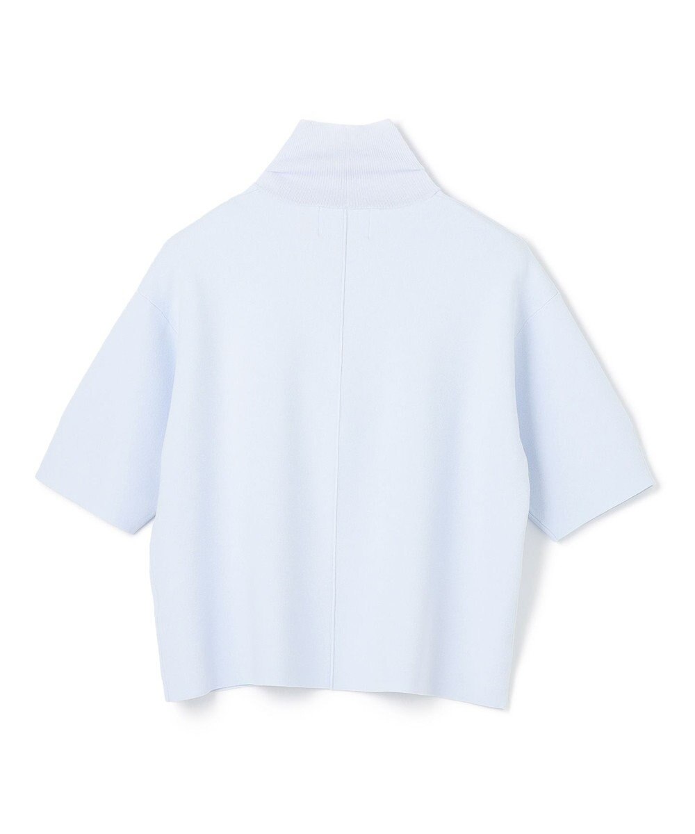 BEIGE， 【洗える】LAURA / 半袖タートルニットトップス 