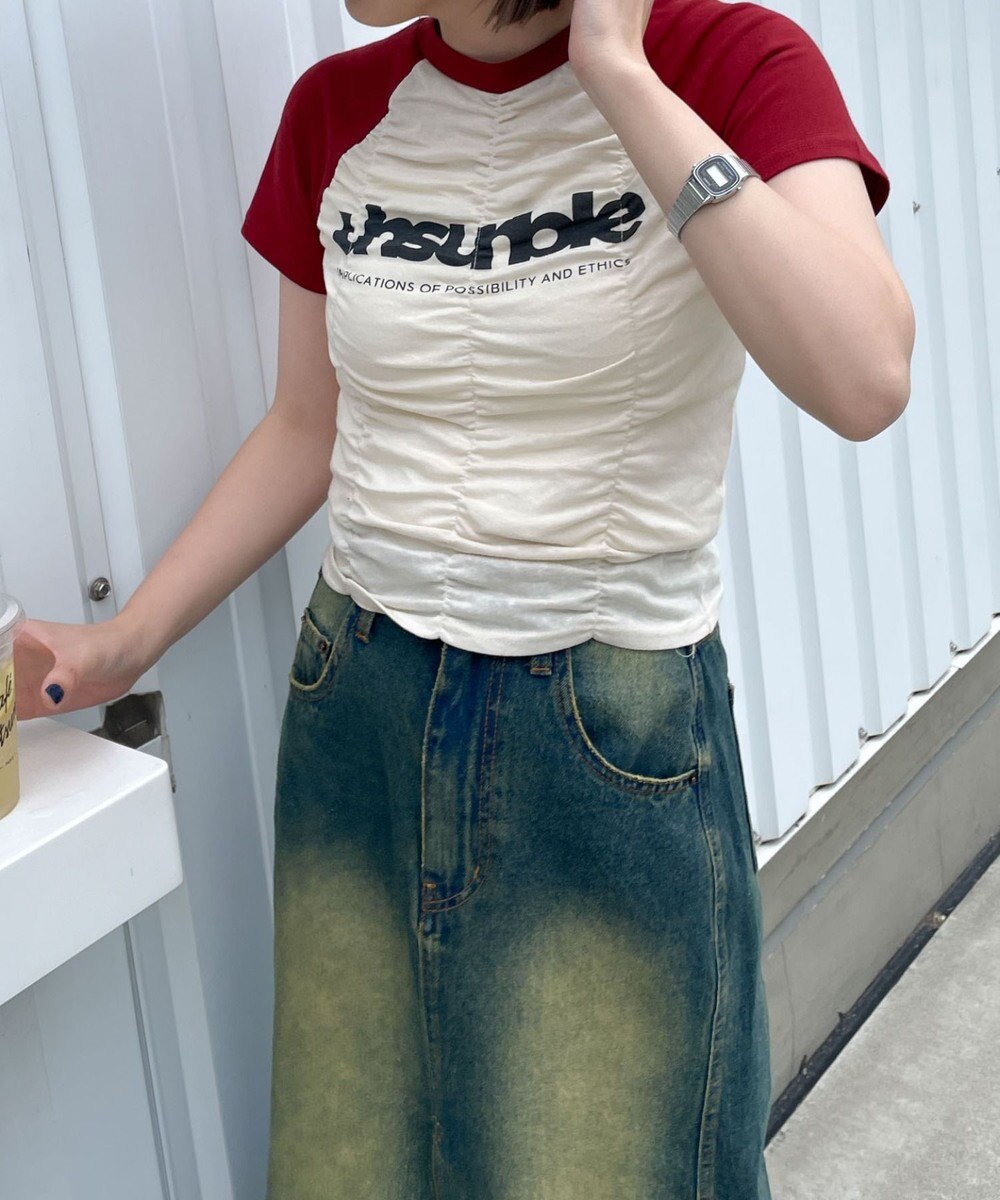 WEGO シャーリングラグラントップス 