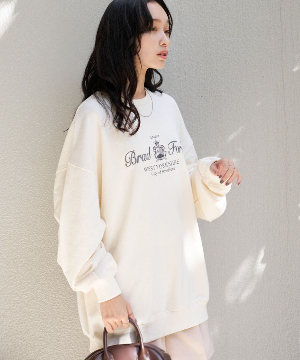 WEGO 刺繍BIGスウェット 