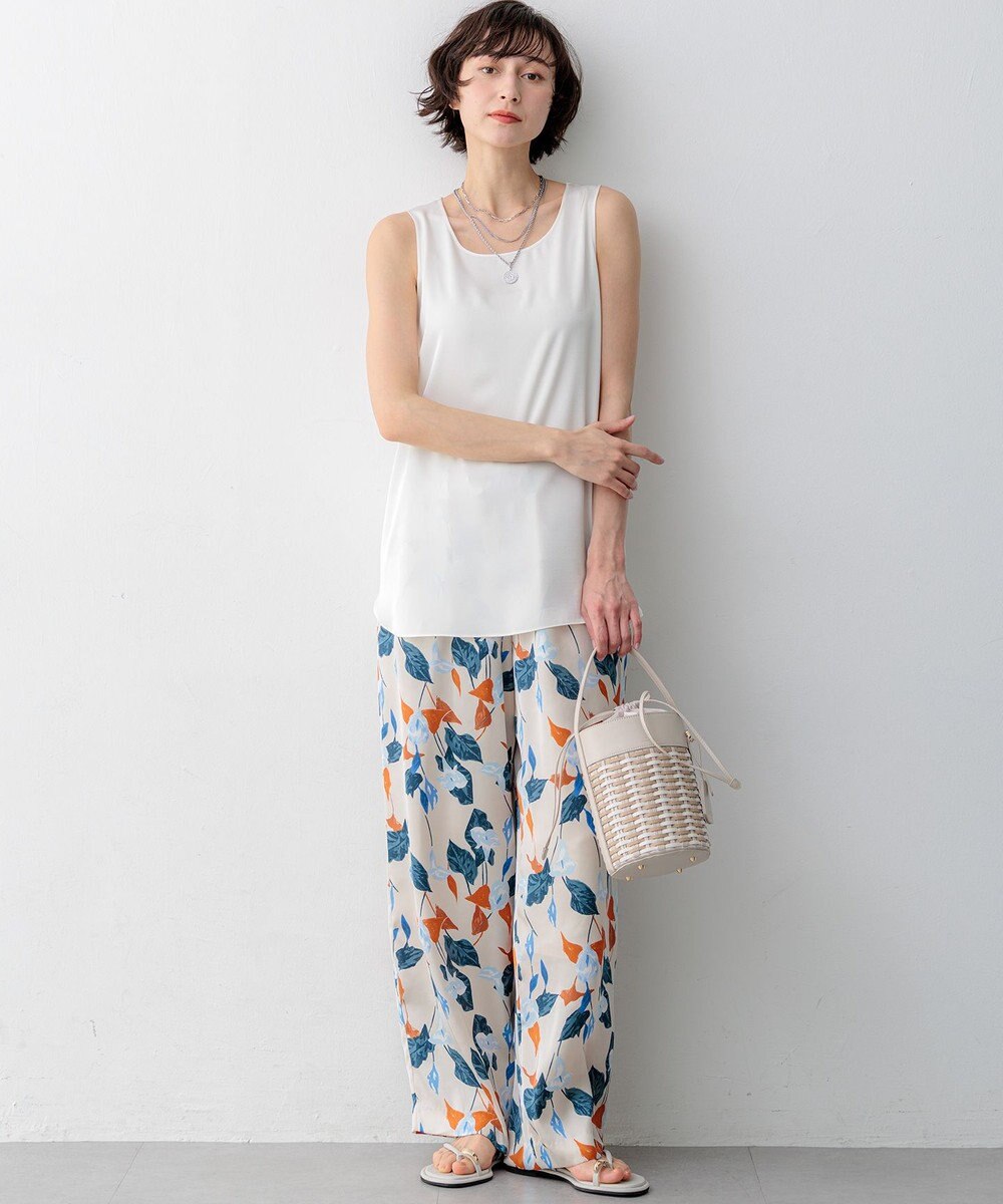 23区 S 【Oggi5月号掲載】ミスティサテン タンクトップ 