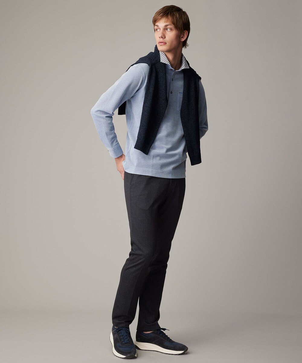 JOSEPH ABBOUD 【キングサイズ・25SS・オーガニックコットン使用】ダディ ポロシャツ 