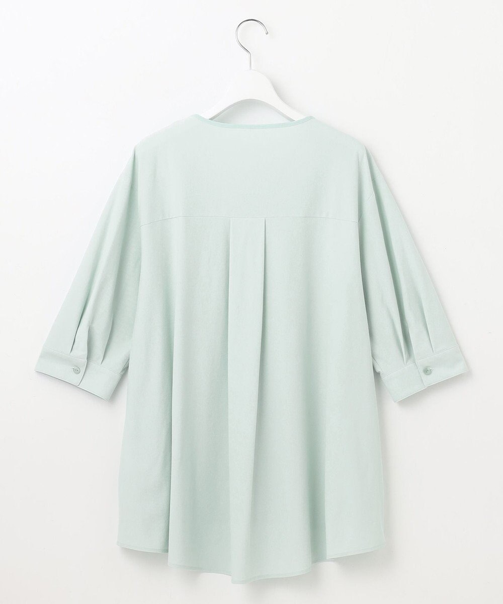 自由区 L 【カタログ掲載・洗える】リヨセルコットンツイル ブラウス 