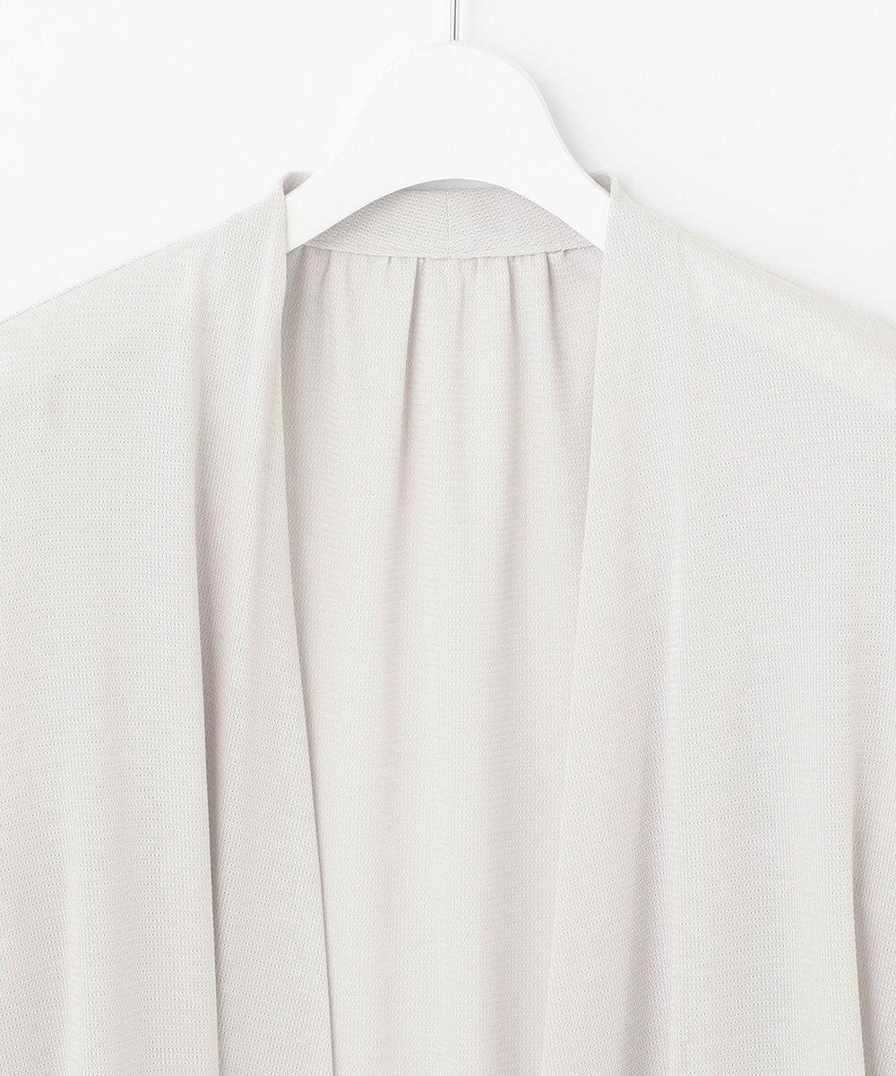 自由区 【保湿性/吸湿性/吸水速乾/接触冷感/UVケア】ハンディカーディガン ショート 