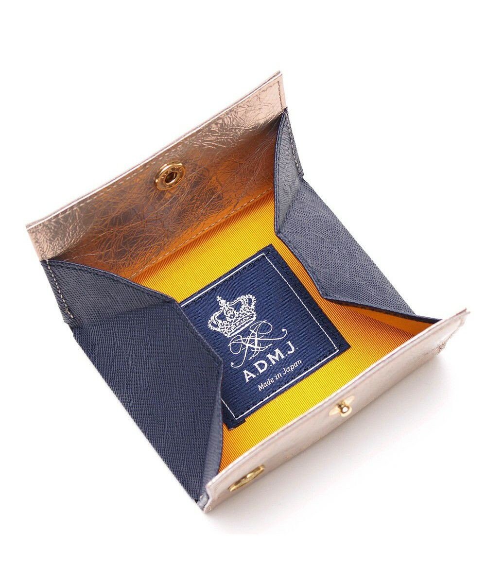 A.D.M.J. 【牛革】クラックメタル/イタリアンレザーコインパース 