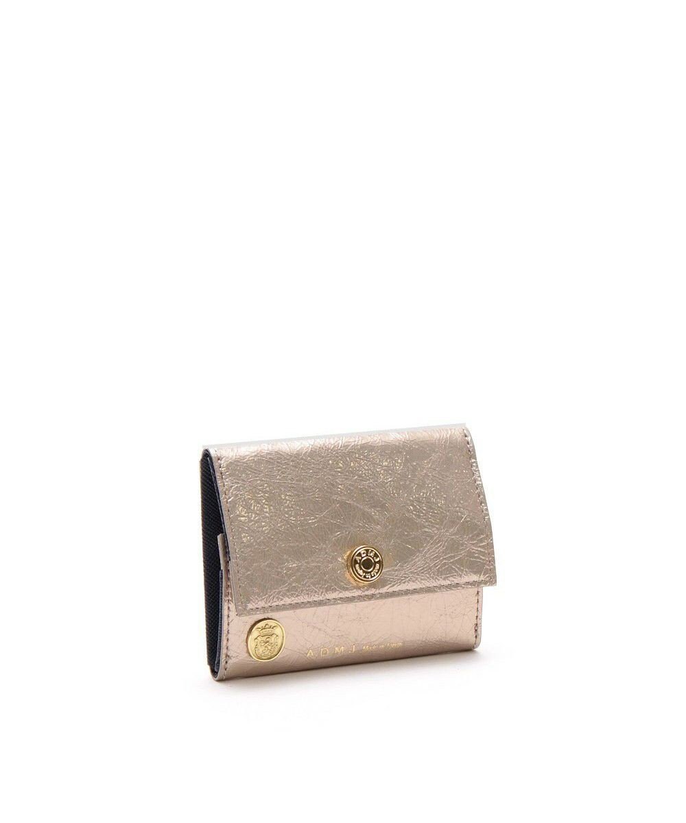 A.D.M.J. 【牛革】クラックメタル/イタリアンレザーコインパース 