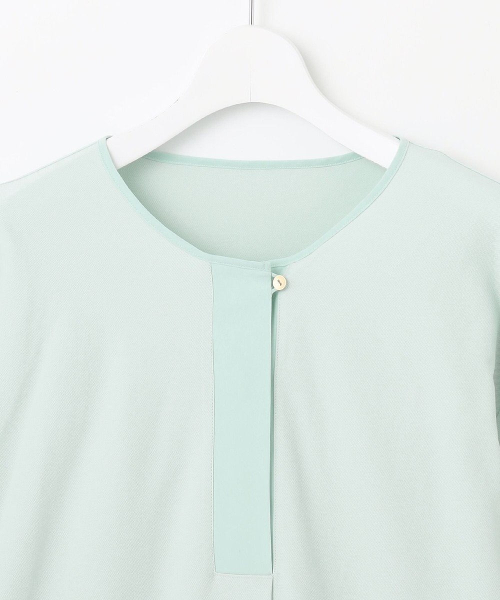 自由区 L 【カタログ掲載・洗える】リヨセルコットンツイル ブラウス 