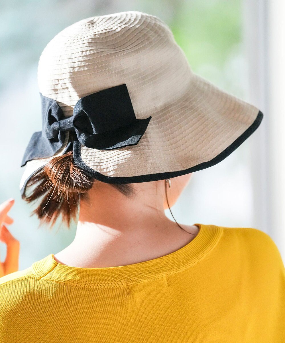 ANY SIS グログランリボン ハット 