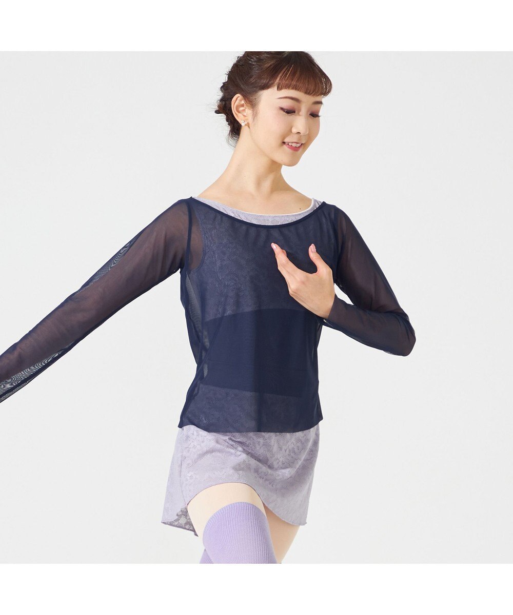 Chacott チュールトップ 