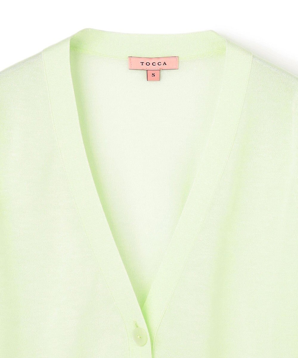 TOCCA 【星風まどかさん着用】SHEER CARDIGAN カーディガン 