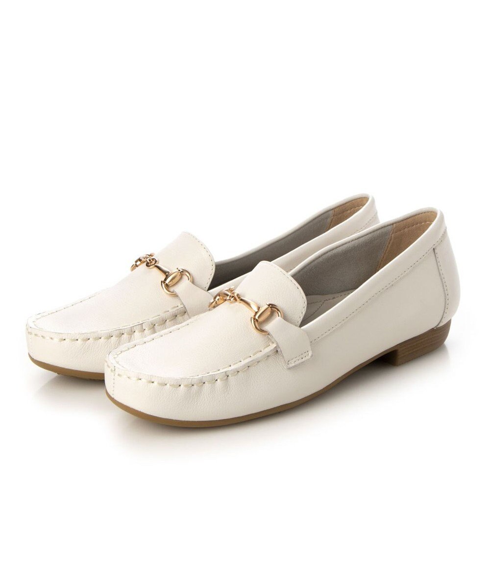 ing <ing>【３E】【サスティナブル】ビット付きモカシューズ 