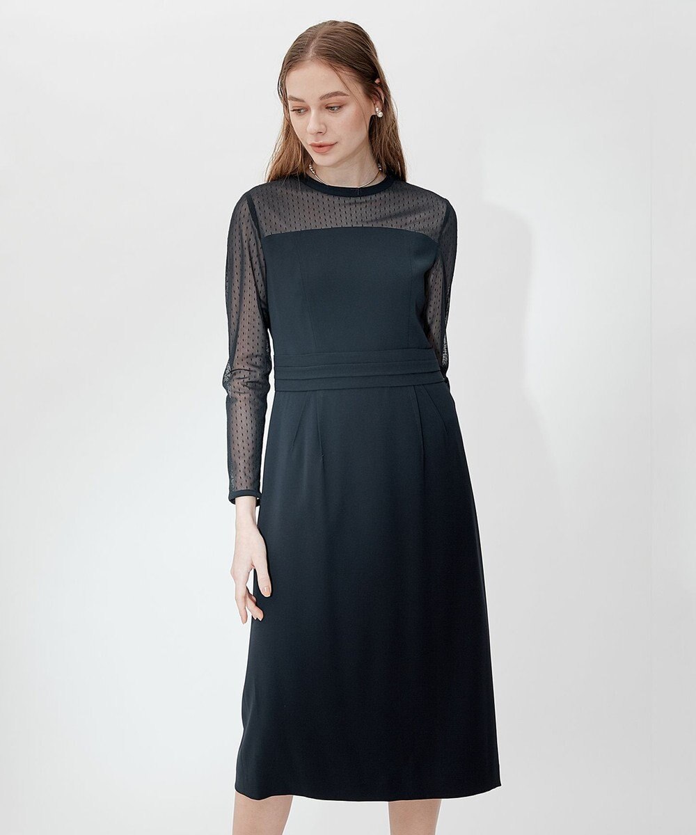 23区 【APPLAUDIR】ダブルクロス ドレス 