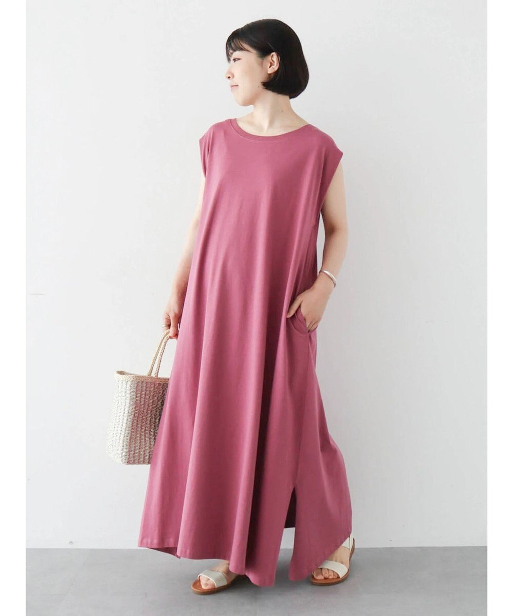 Green Parks ・ＳＵＧＡＲ　ＳＰＯＯＮ【ＣＯＯＬ】タックノースリワンピ 