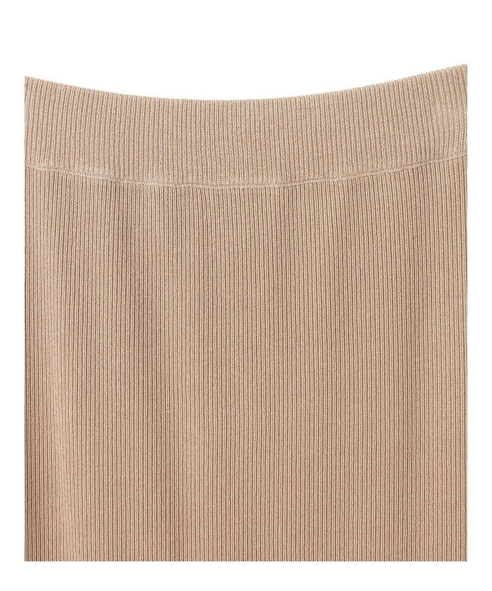 YECCA VECCA ティアードフリルラメニットスカート 