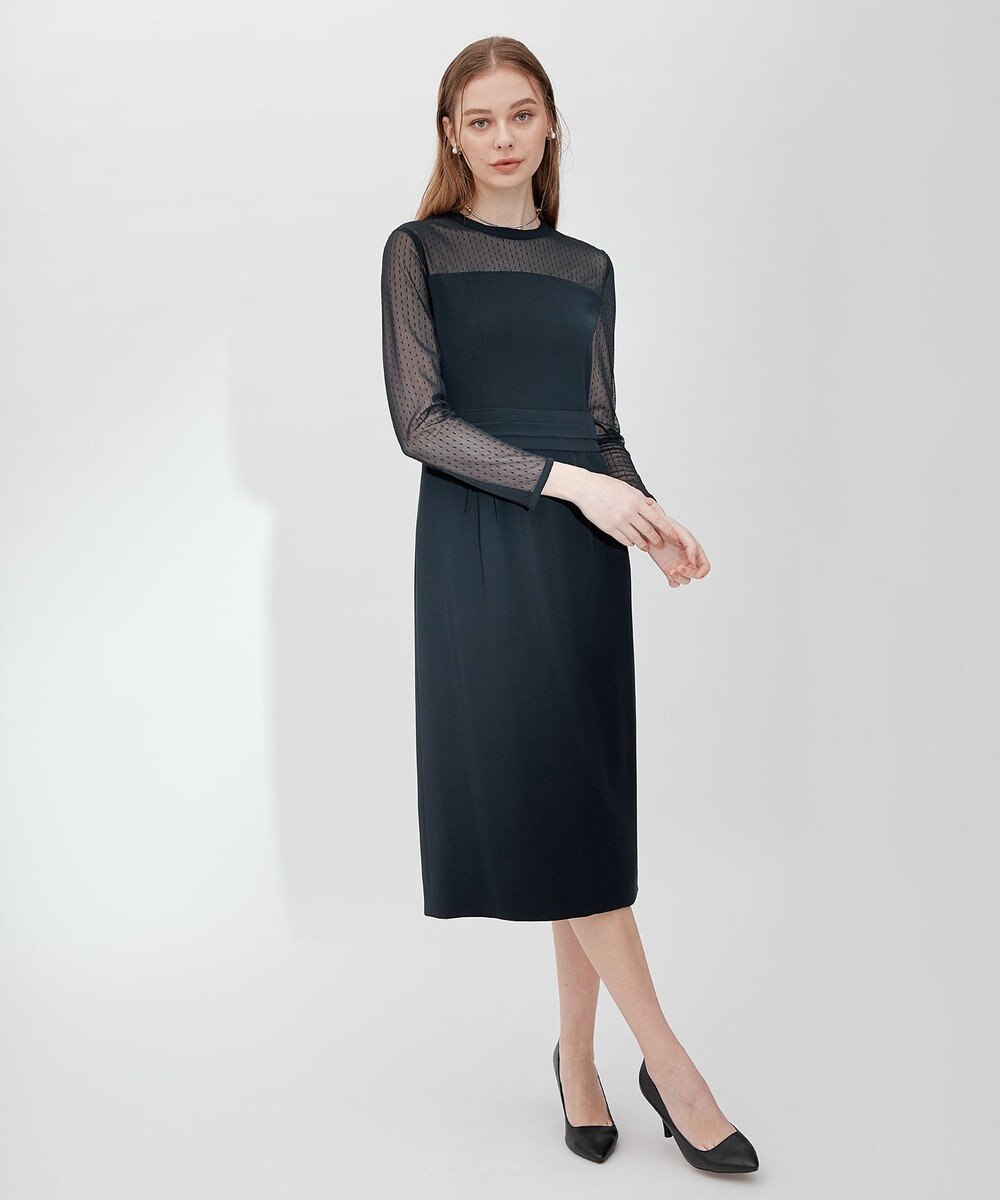 23区 【APPLAUDIR】ダブルクロス ドレス 