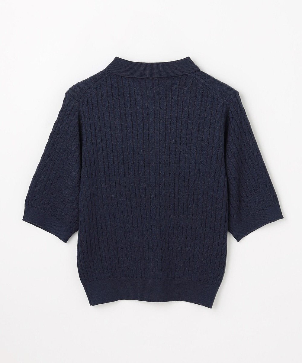 ANY 【POLO BCS別注】ケーブルニットポロ 