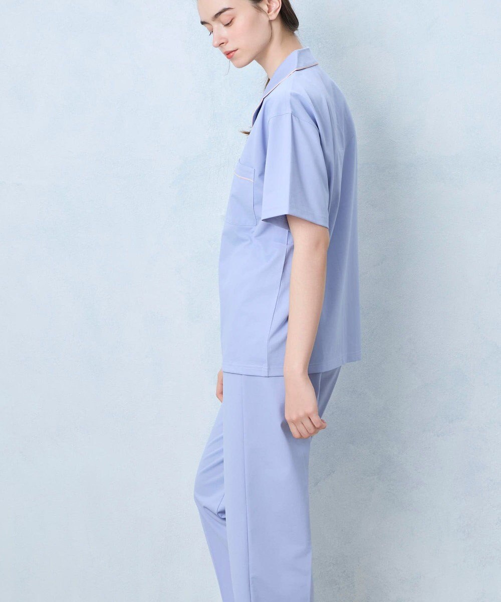 une nana cool 【綿混】両染ジャージ半袖パジャマ MADE WITH LIBERTY FABRIC 