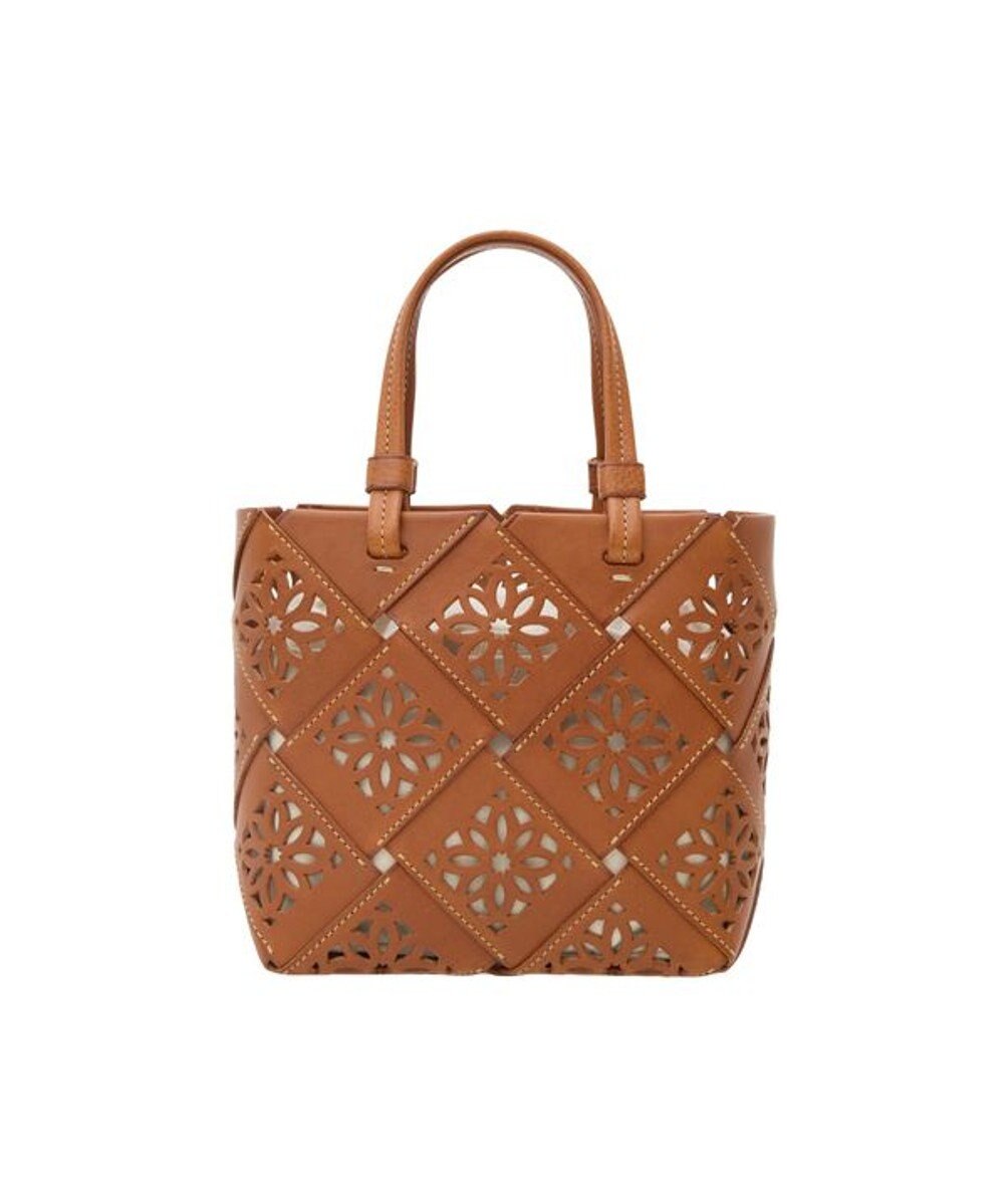 genten サスカットバスケット手提げバッグ＜S＞ 