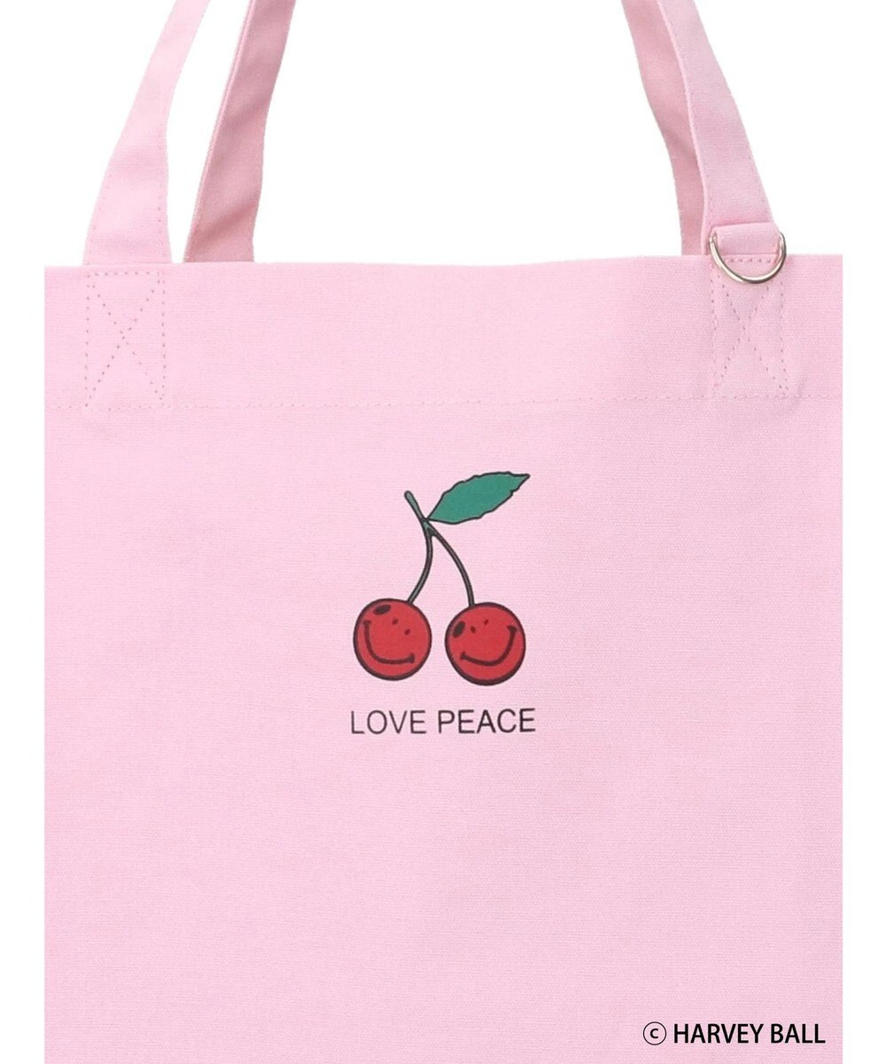 Green Parks Ｓｍｉｌｅｙ　Ｆａｃｅ／チェリープリントＢｉｇトートバック 