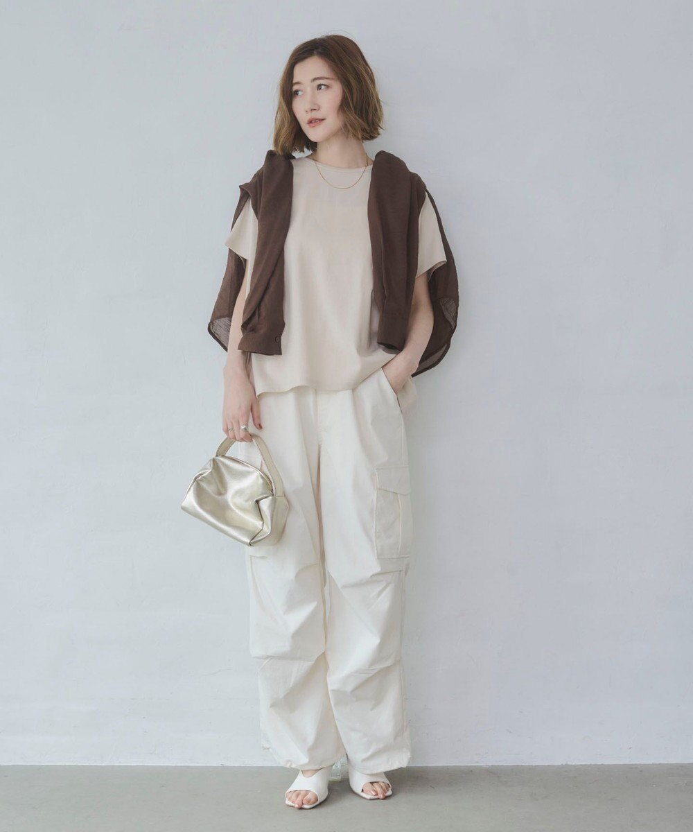 WEGO 【2026春夏新作】接触冷感フレンチスリーブT 