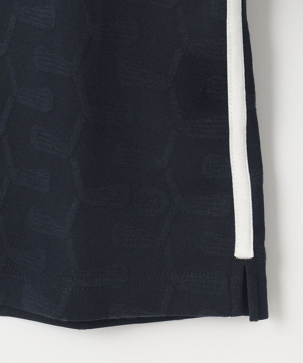 23区GOLF 【WOMEN】クラブジャガード柄 モックネックシャツ 